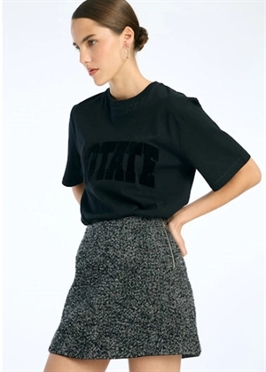 Astra oversized tee Sort ROTATE By Birger Christensen